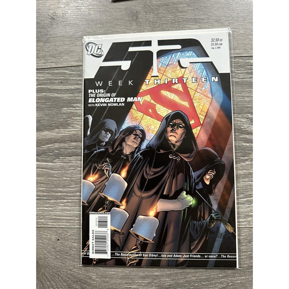 DC 52 Week Thirteen #13 Single Issue Comic Color 2006 Elongated Man Kevin Nowlan